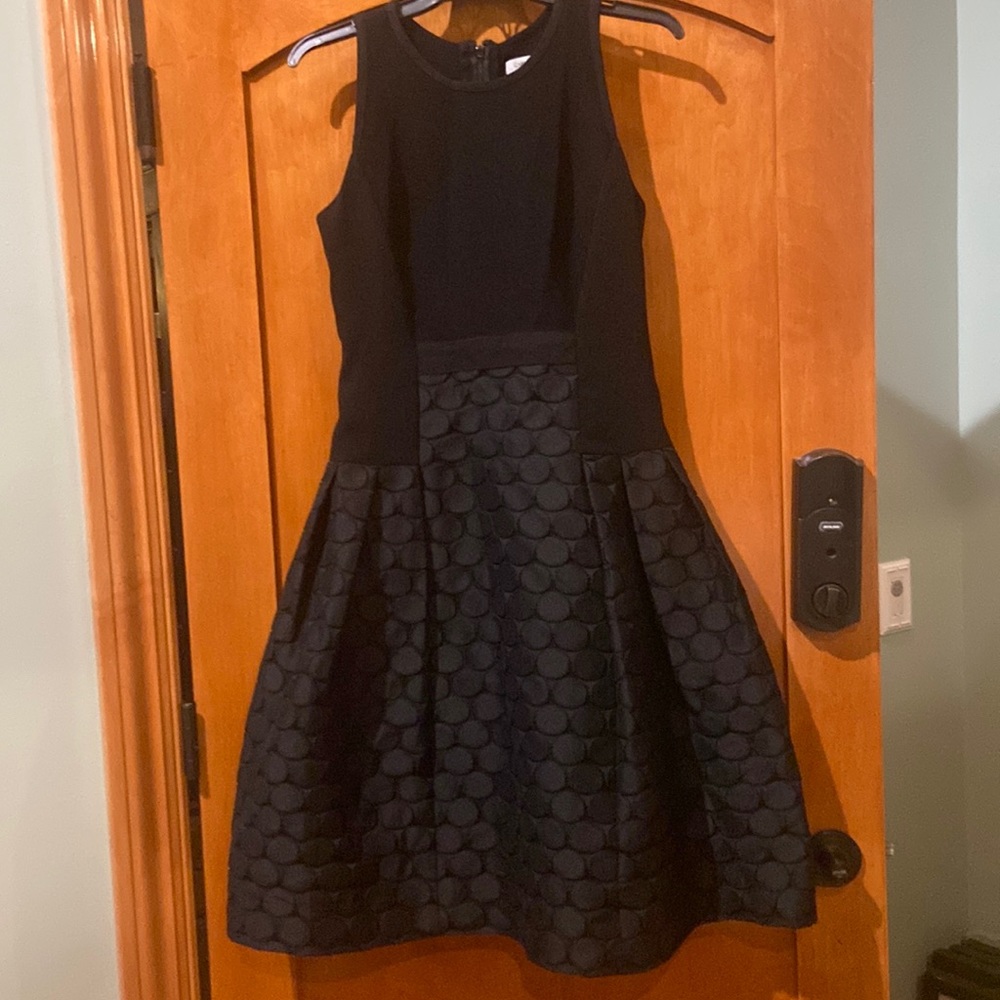 Carmen Marc Valvo Black Flattering Dress